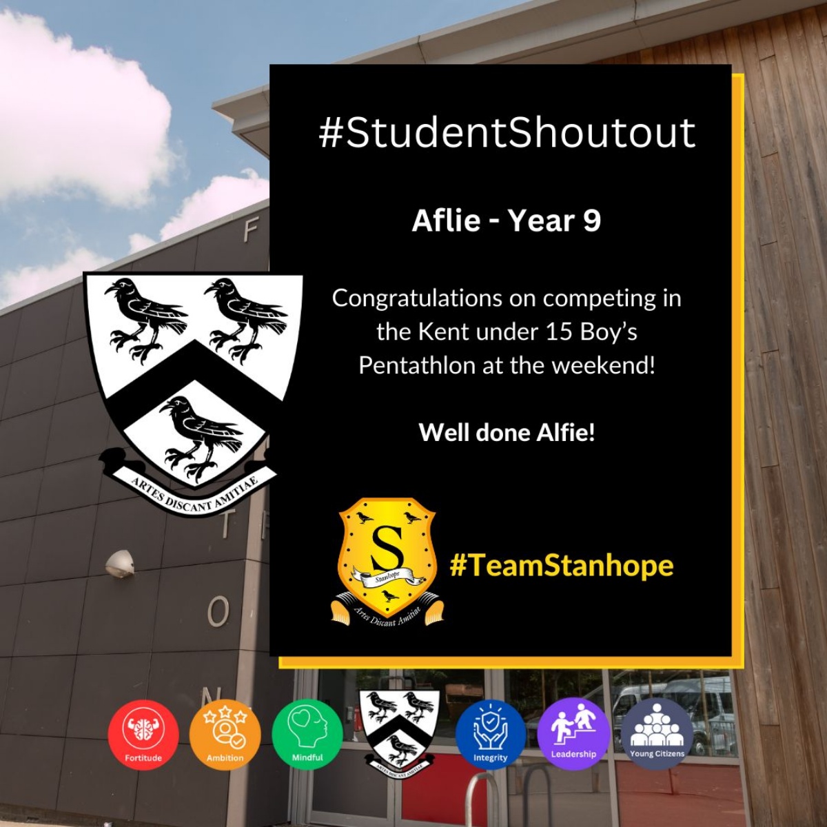 Fulston Manor School - #StudentShoutout to Alfie!